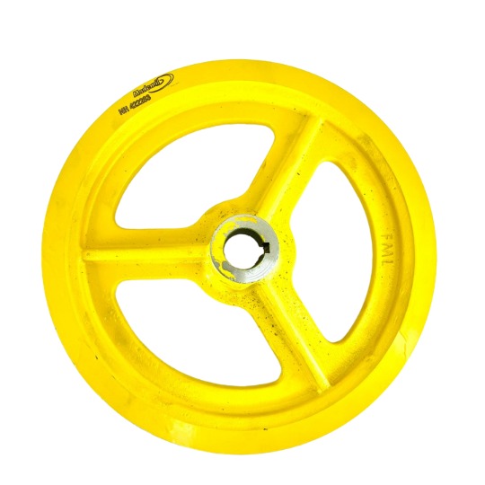 Z2609 - POLIA DO ACIONAMENTO DO TUBO DE DESCARGA - COLHEITADEIRA - NEW HOLLAND: 422283